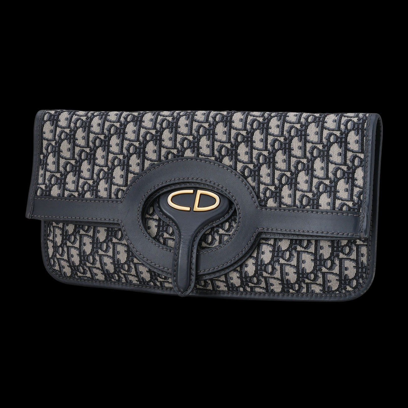 CHRISTIAN DIOR(USED)디올 오블리크 폴딩 클러치